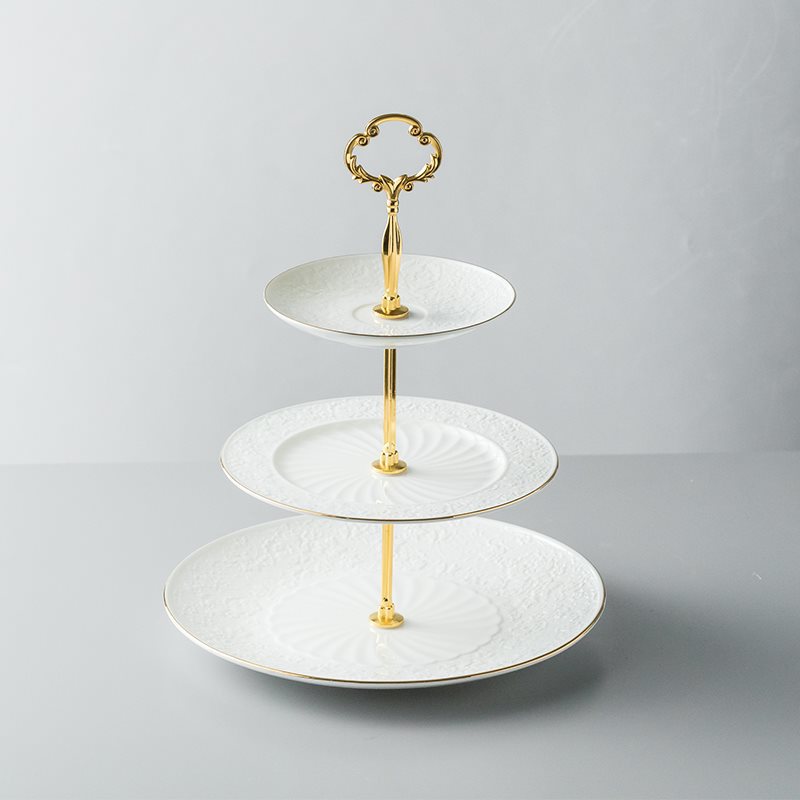 Three-Tiered Afternoon Tea, Pastry And Dessert Racks