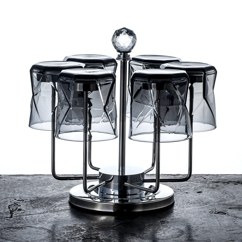 Creative Stainless Steel Draining Cup Storage Rack