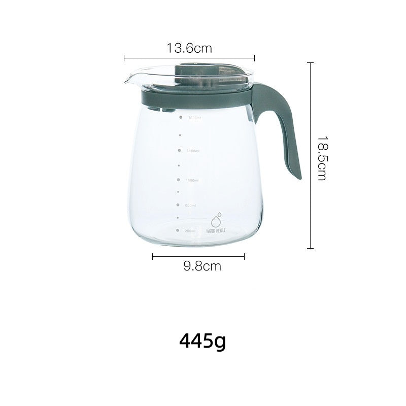 High-Temperature Resistant Glass Household Large-Capacity Summer Cold Water Kettle