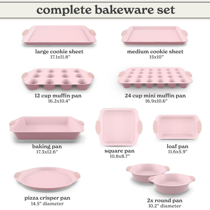 Ten-Piece Set Of High-Temperature Resistant Baking Trays For Home Baking Molds