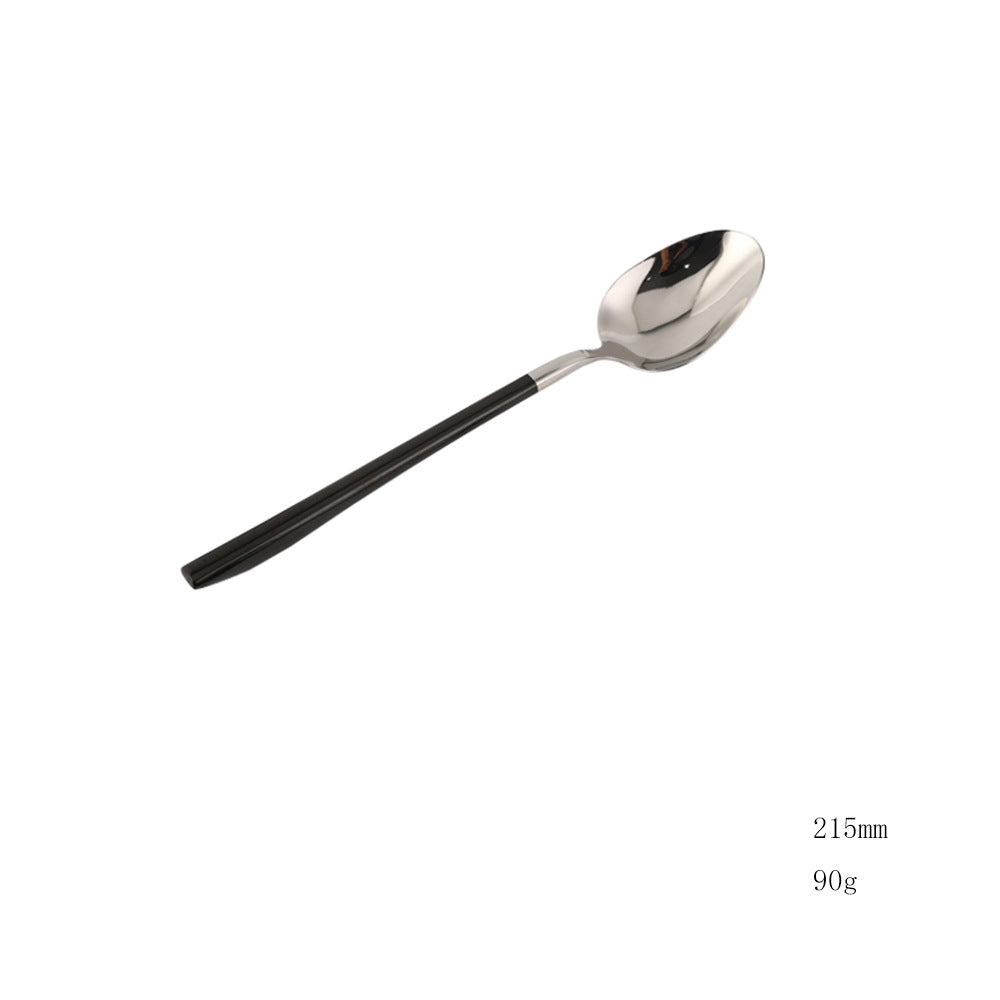 304 Stainless Steel Forged Handle Western Tableware Set