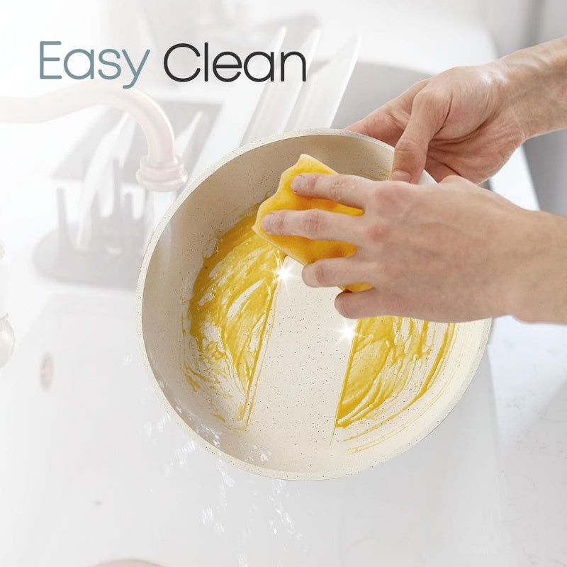 Simple Four-Hole Egg Frying Pan With Detachable Handle Set