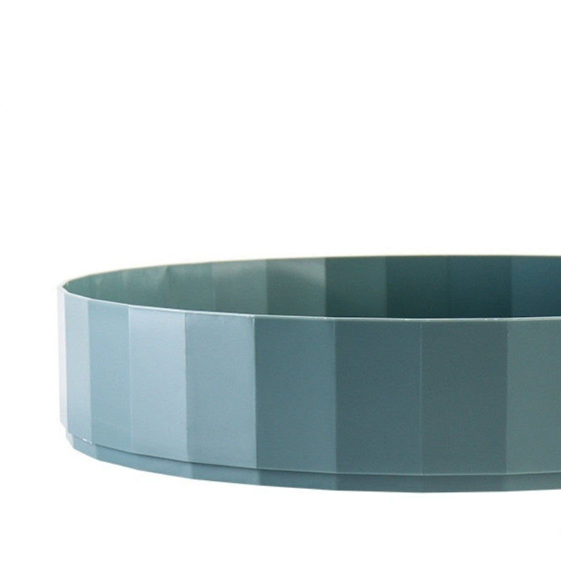 Multi-Functional Plastic Tray For Rotating Kitchen Countertop Storage