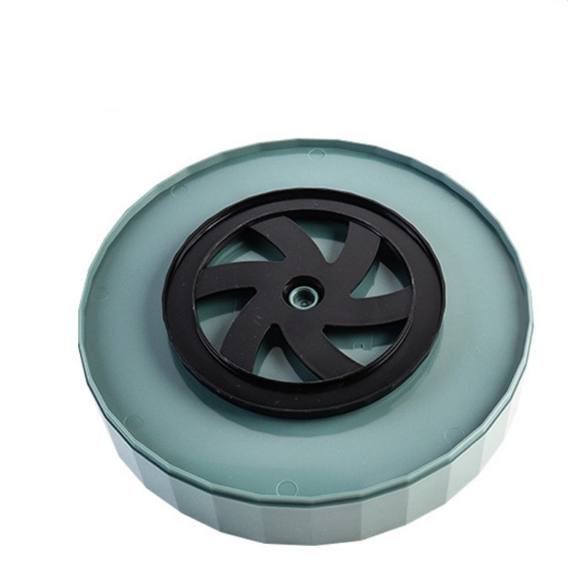 Multi-Functional Plastic Tray For Rotating Kitchen Countertop Storage