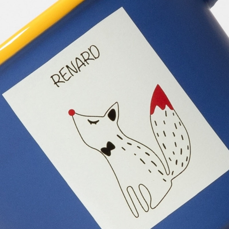 Klein Blue Animal Graffiti Ceramic Mug Coffee Cup