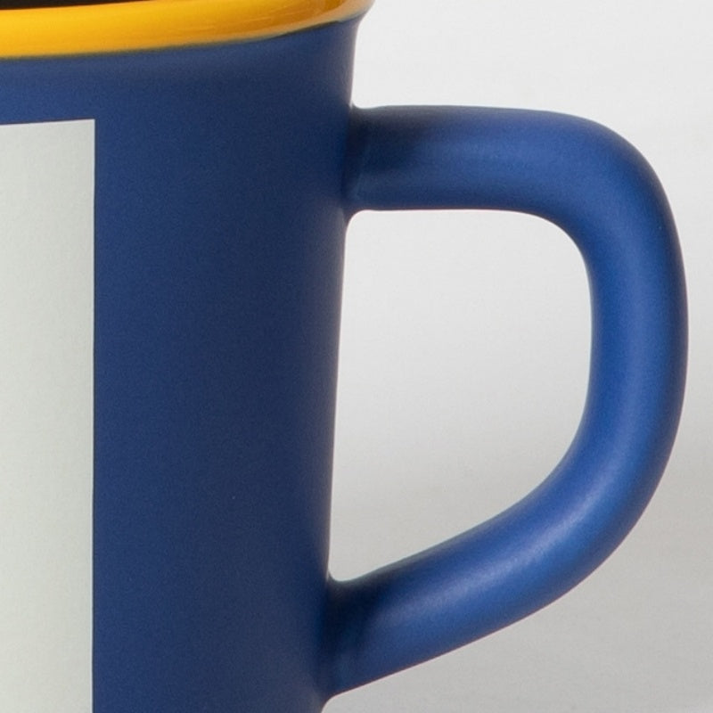 Klein Blue Animal Graffiti Ceramic Mug Coffee Cup