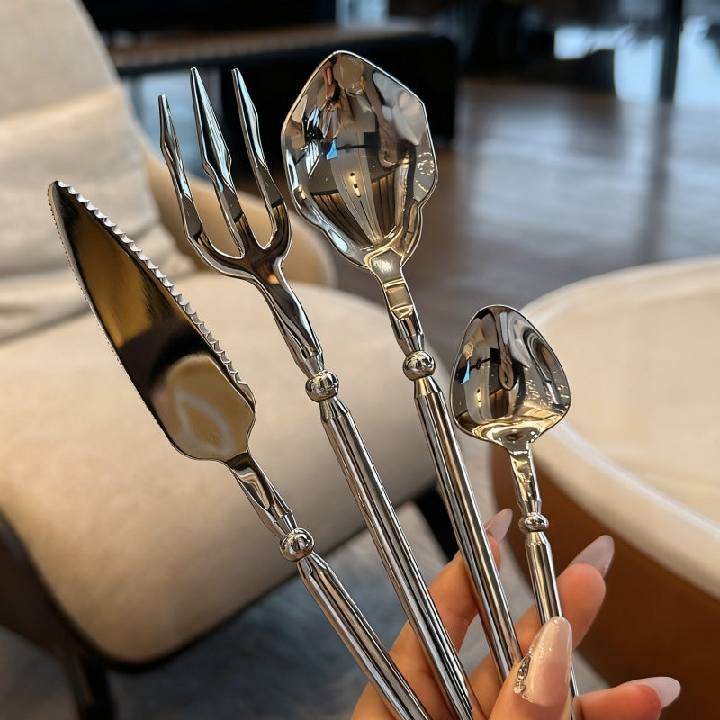 Creative Stainless Steel Ocean Series Western Tableware