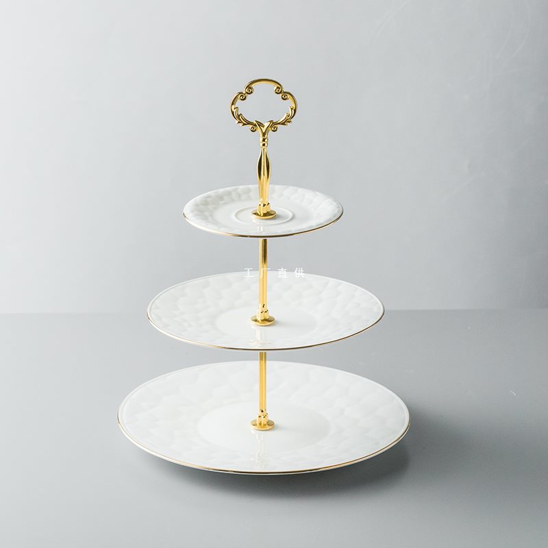 Three-Tiered Afternoon Tea, Pastry And Dessert Racks