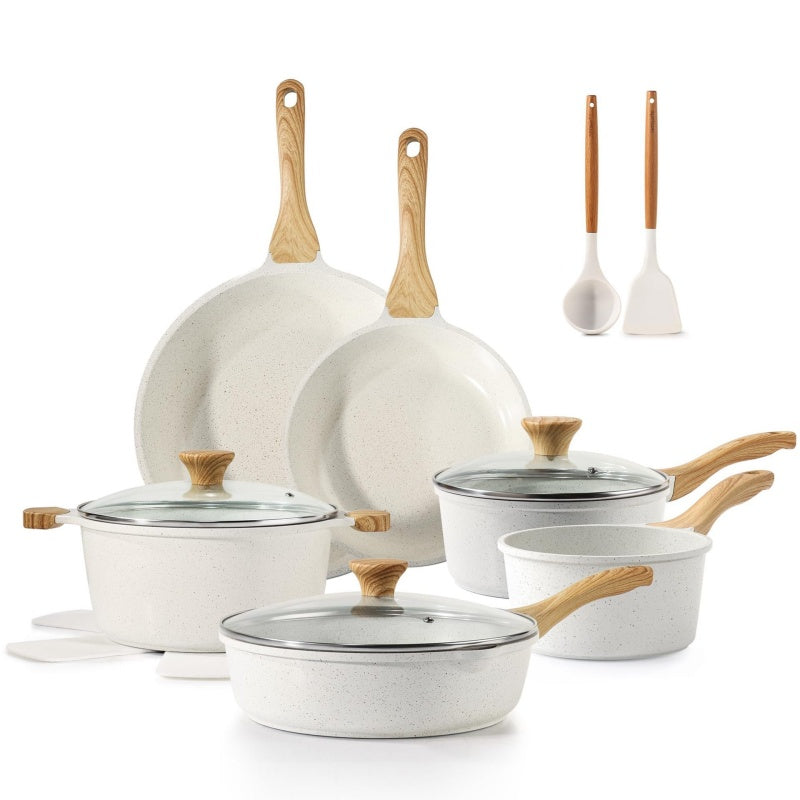 Medical Stone Set Household Kitchen Pot With Non-Stick