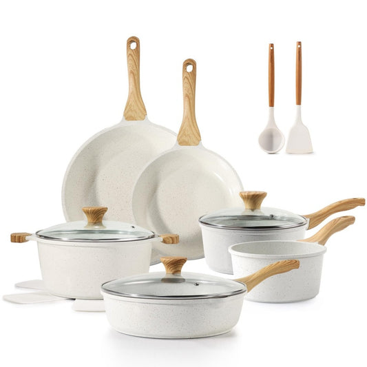 Medical Stone Set Household Kitchen Pot With Non-Stick
