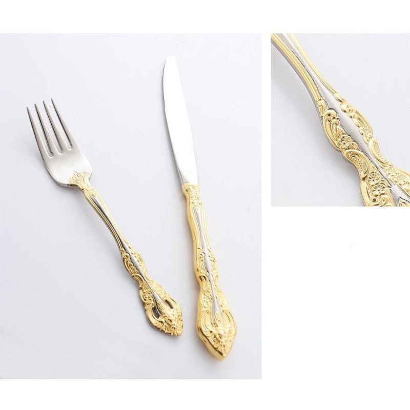 Bone China Steak Plate European-Style Tableware Set, Soup Bowl, Bone Plate, Dinner Plate