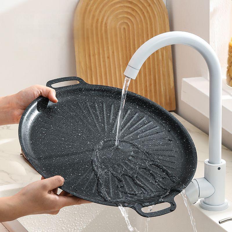 Household non-stick cooktop induction cooker cassette stove outdoor baking pan