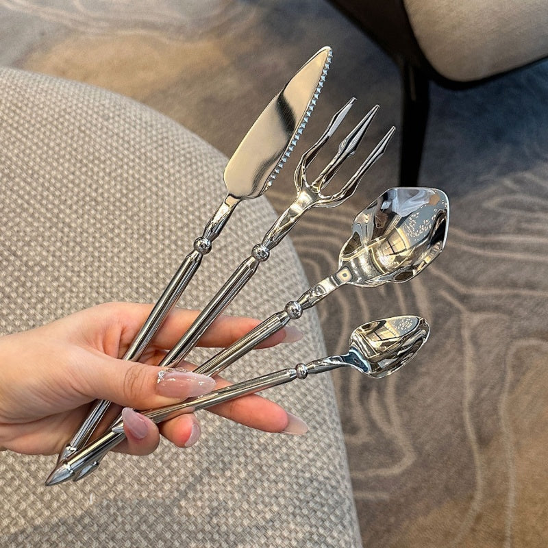 Creative Stainless Steel Ocean Series Western Tableware