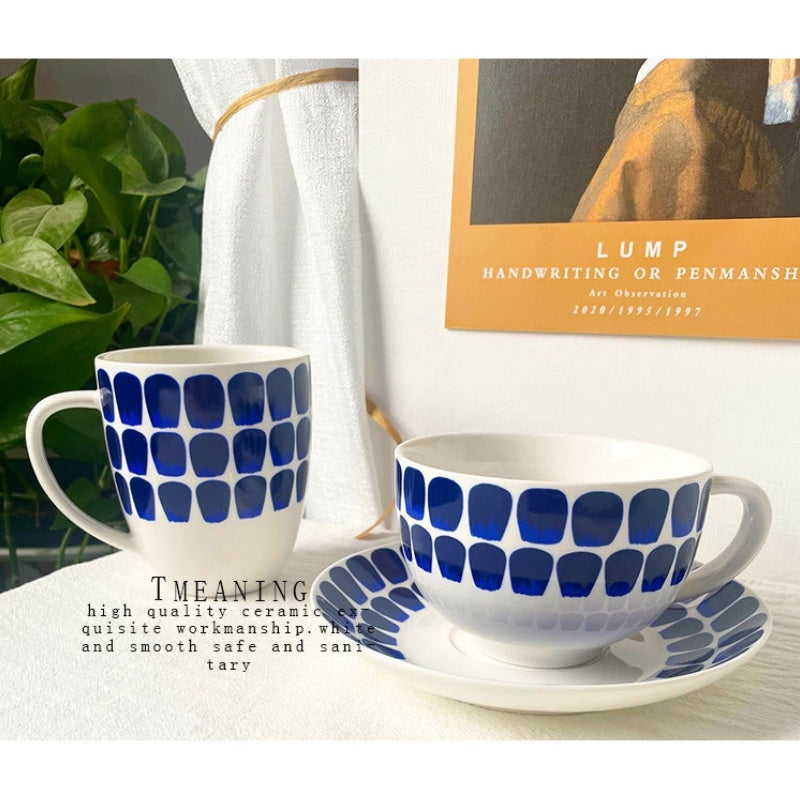 Western Food Plate Household Dish Salad Bowl Coffee Cup Saucer Mug