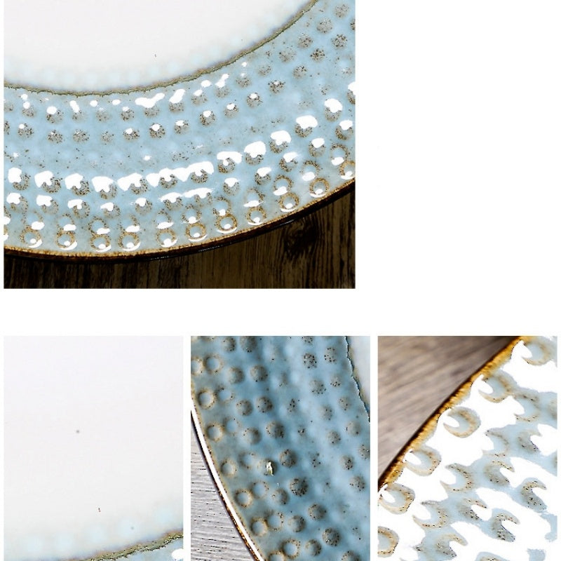 Western Food Plate Household Breakfast Salad Plate