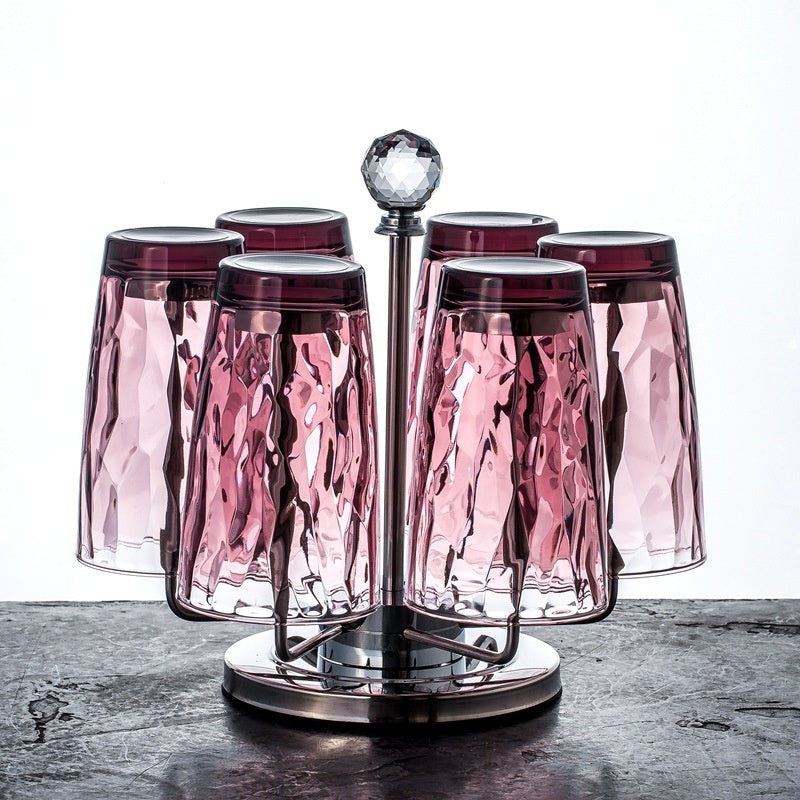 Creative Stainless Steel Draining Cup Storage Rack