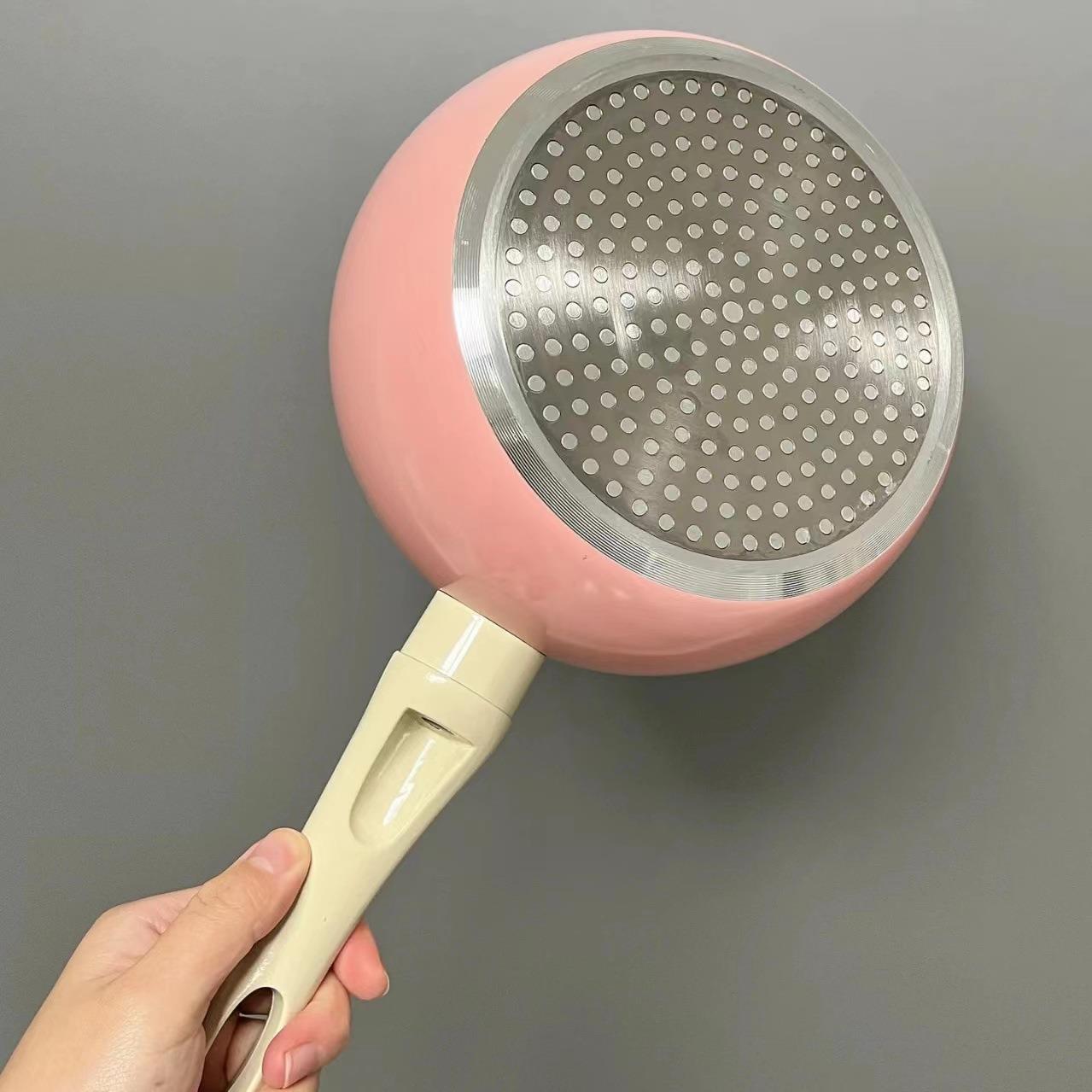 Pink tomato non-stick baby food mini stockpot