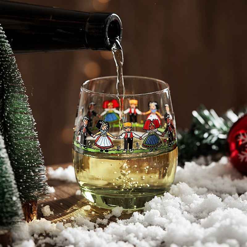 Alsatians' Creative Household Glass Cups And Tea Cups