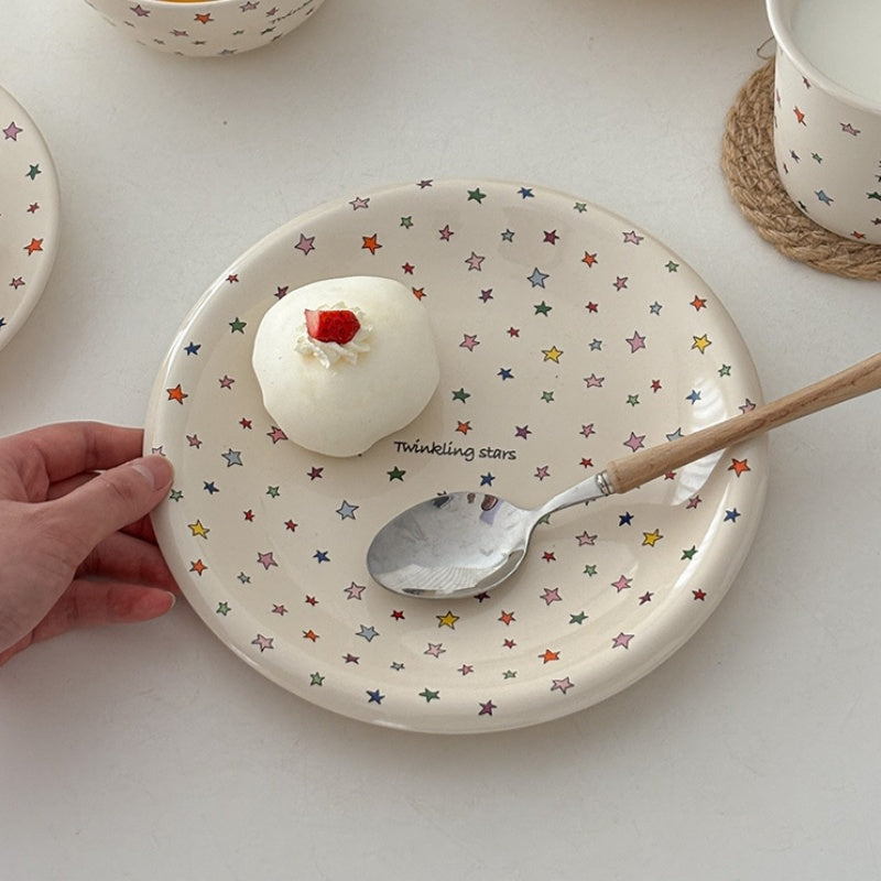 Colorful Star Tableware Set Of Six Pieces