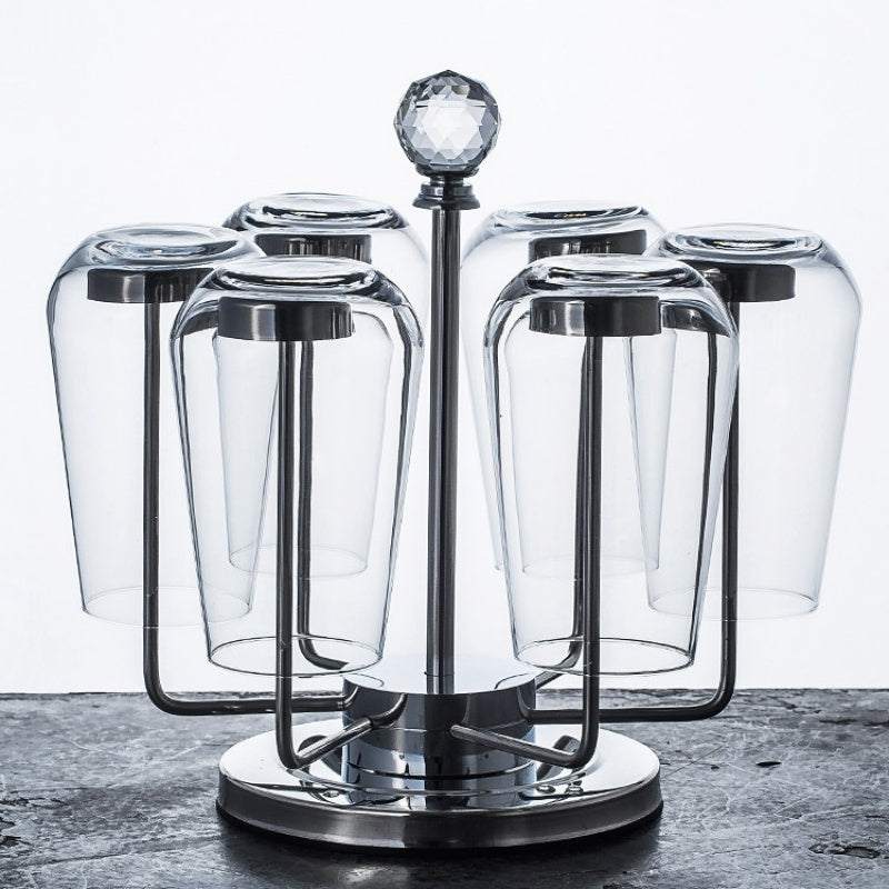 Creative Stainless Steel Draining Cup Storage Rack