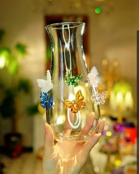 Design original hand-made butterfly vase cooling kettle