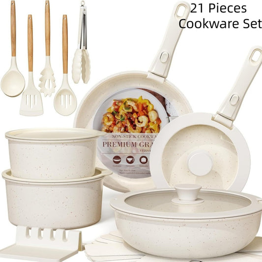 Detachable Set Pot Kitchen Household Tourmaline Non-Stick Pan