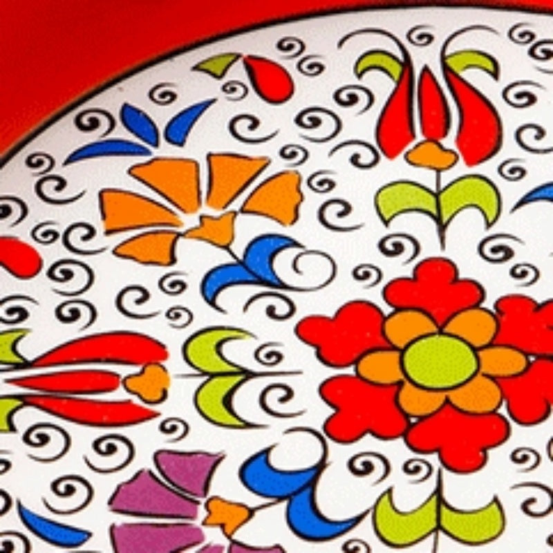 Lovely Creative Salad Plate Soup Plate Hand-Painted Ceramic Tableware