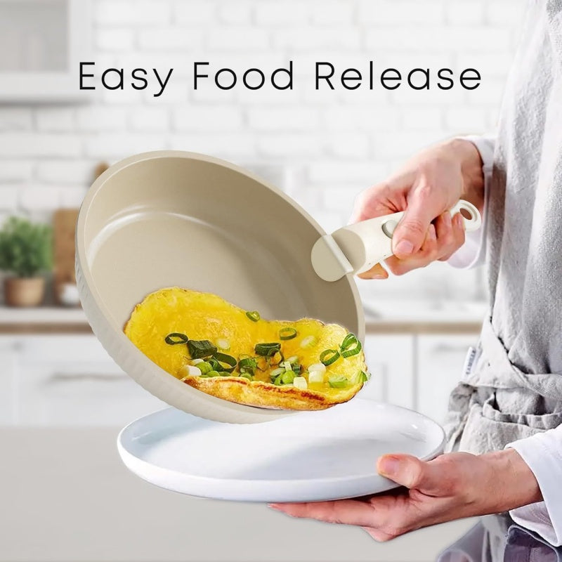 Detachable Handle Ceramic Universal Household Non-Stick Cookware Set