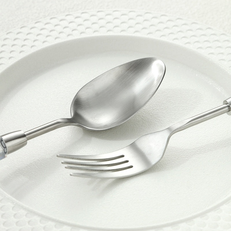 Acrylic Stainless Steel Western-Style Knives And Tableware