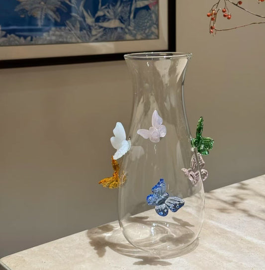 Design original hand-made butterfly vase cooling kettle