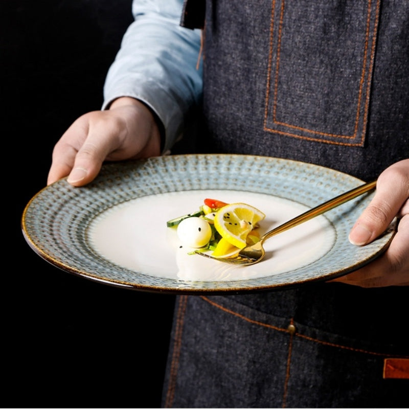 Western Food Plate Household Breakfast Salad Plate