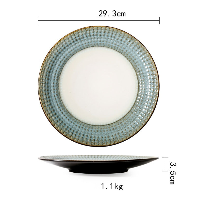 Western Food Plate Household Breakfast Salad Plate