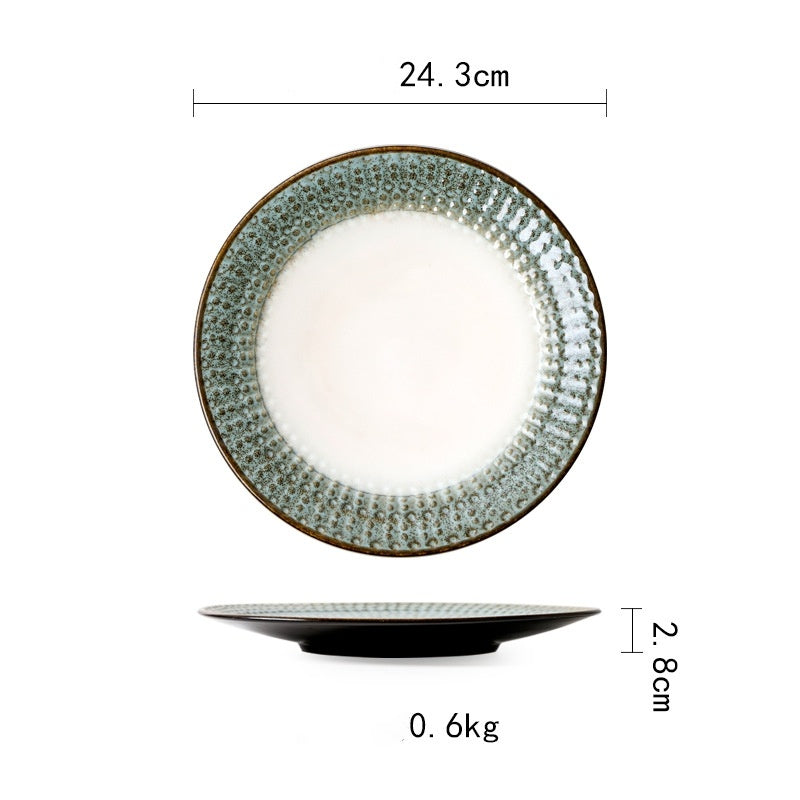 Western Food Plate Household Breakfast Salad Plate
