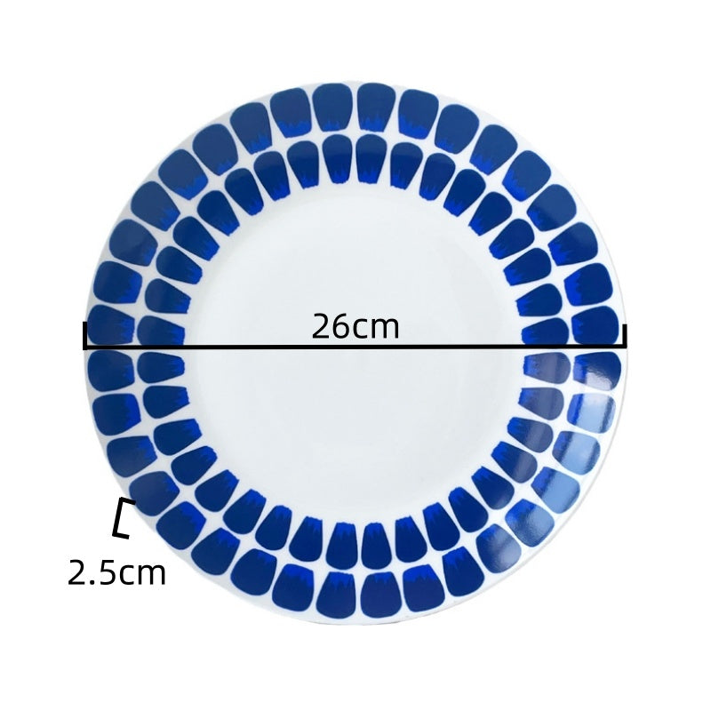 Western Food Plate Household Dish Salad Bowl Coffee Cup Saucer Mug