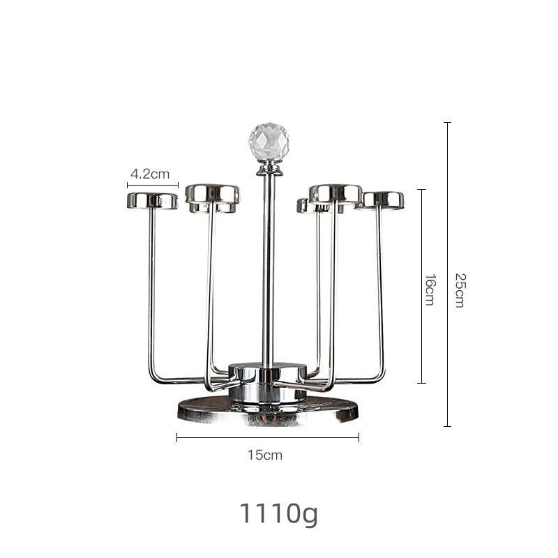 Creative Stainless Steel Draining Cup Storage Rack