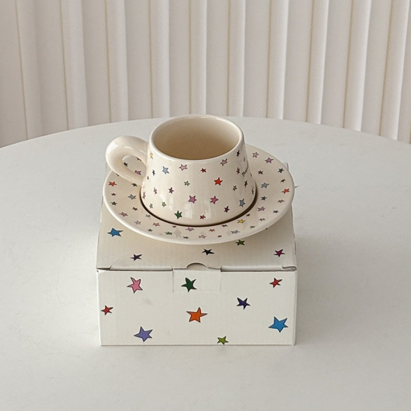 Colorful Star Tableware Set Of Six Pieces